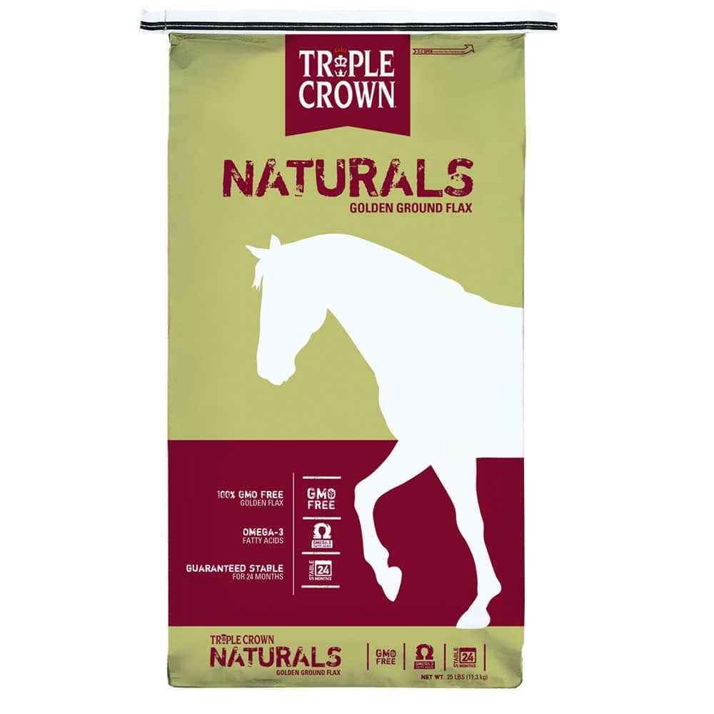 Triple Crown Naturals Golden Ground Flax - Sports Supplies Online Store