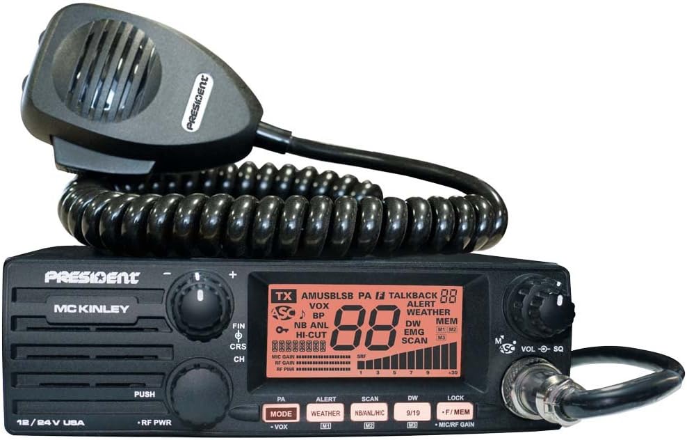 President MCKINLEY USA SSB 12/24V CB Radio