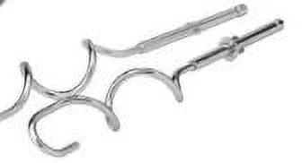 Cuisinart CHM-DH Hand Mixer Set of 2 Dough Hooks, Stainless Steel