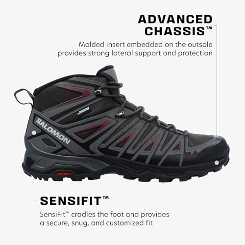 Salomon Men's X Ultra Pioneer Mid Climasalomon Waterproof Hiking Boot