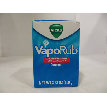 Vicks VapoRub Topical Cough Suppressant 3.53 oz Pack of 5