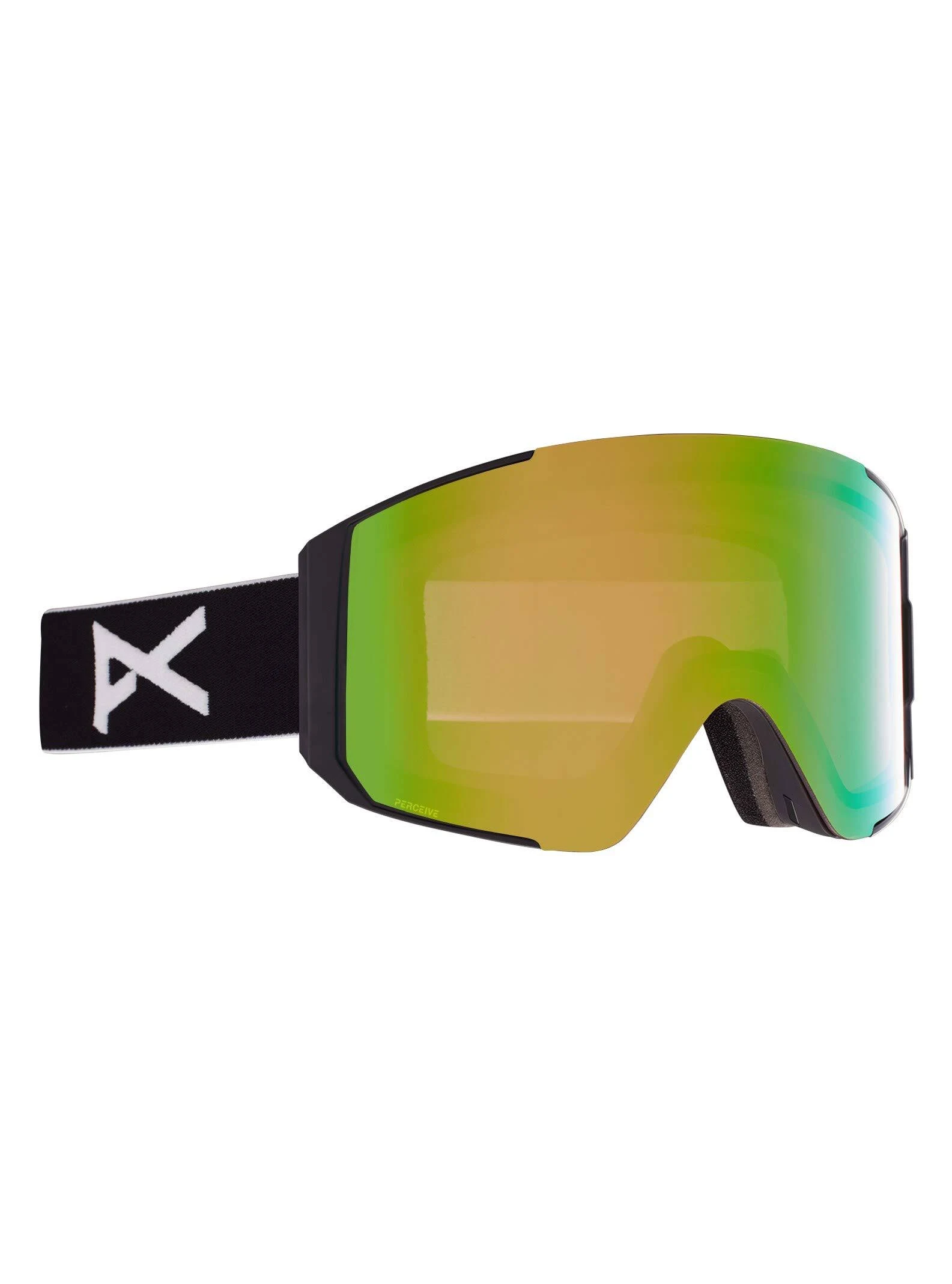 Anon Sync Goggles in Black / Perceive Variable Green