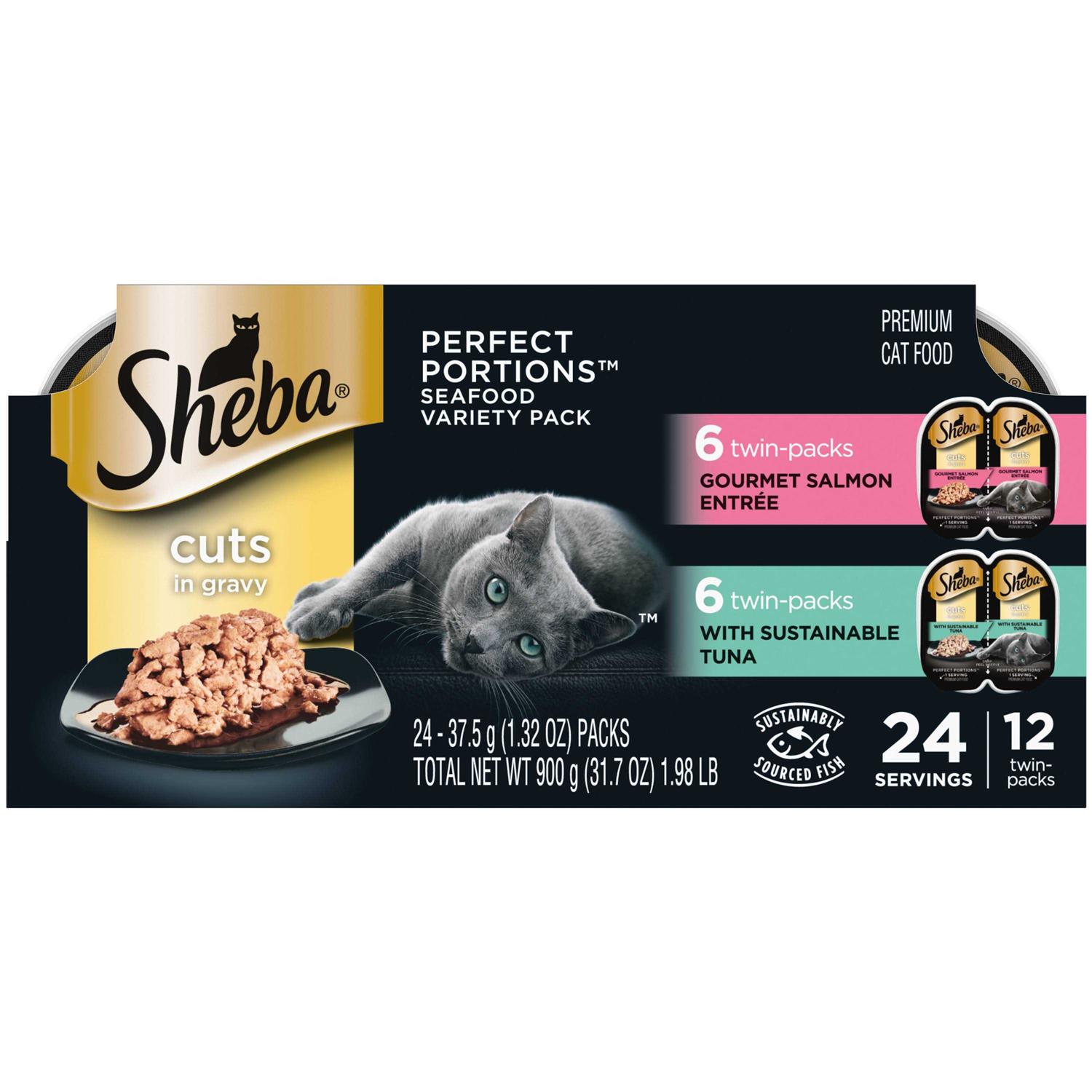 Sheba Perfect Portions Cuts in Gravy - Pet Supplies online store