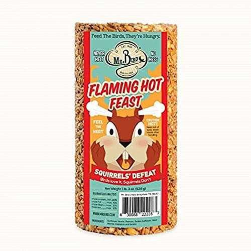 Mr. Bird Flaming Hot Feast Small Cylinder - Pet Supplies online store