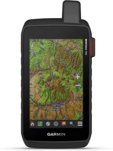 Garmin Montana 750i, Rugged GPS Handheld with Built-in inReach Technology and 8-megapixel Camera | Road and Trail Mapping, Glove-Friendly 5