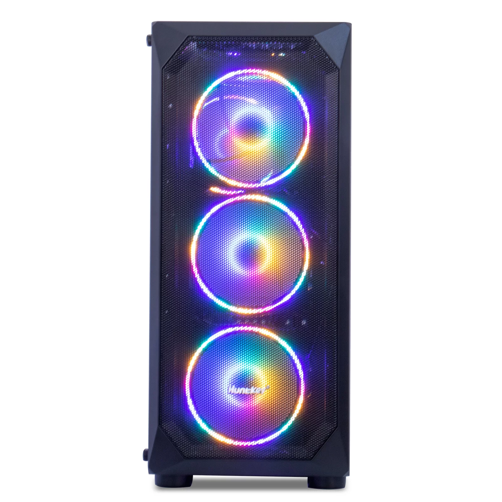 MXZ Gaming PC Computer AMD Ryzen 5 5500 3.6GHz, RTX 3060 12GB, B450M,16GB DDR4 3200,NVME 1T SSD, 6RGB Fans, WIFI & Win 11 Pro Ready, Gamer Desktop Computer