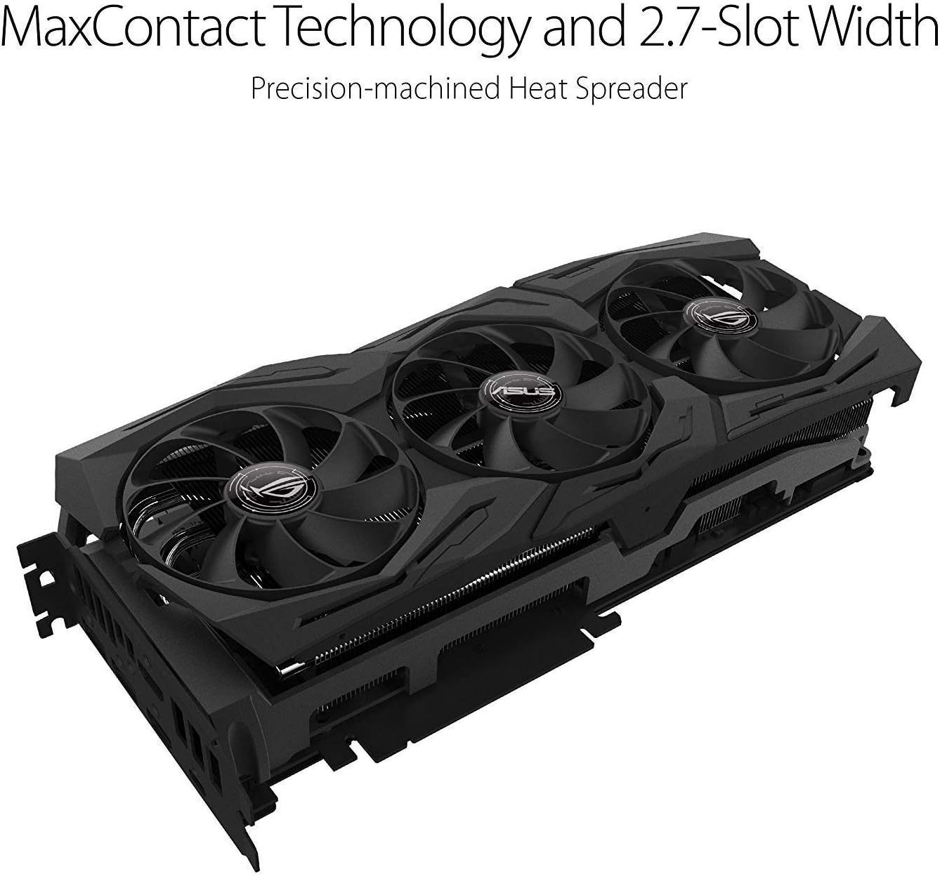 ASUS ROG Strix GeForce RTX 2080TI Overclocked 11G GDDR6 HDMI DP 1.4 USB Type-C Gaming Graphics Card (ROG-STRIX-RTX-2080TI-O11G) (Renewed)