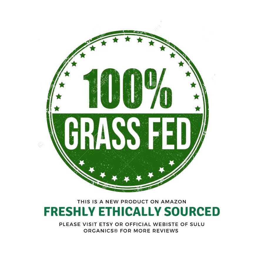 SULU ORGANICS 100% Pure Rendered Grass Fed Beef Tallow-Food Grade - Pet Supplies online store