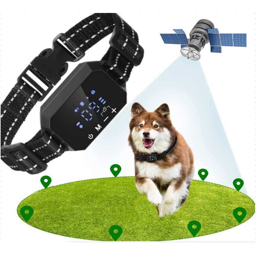 BHCEY Gps Wireless Dog Fence 2023 Electric Fence System for Dogs Portable Gps Wireless Pet Containment System. Large Signal Boundary Range Up to 6560ft - Pet Supplies online store