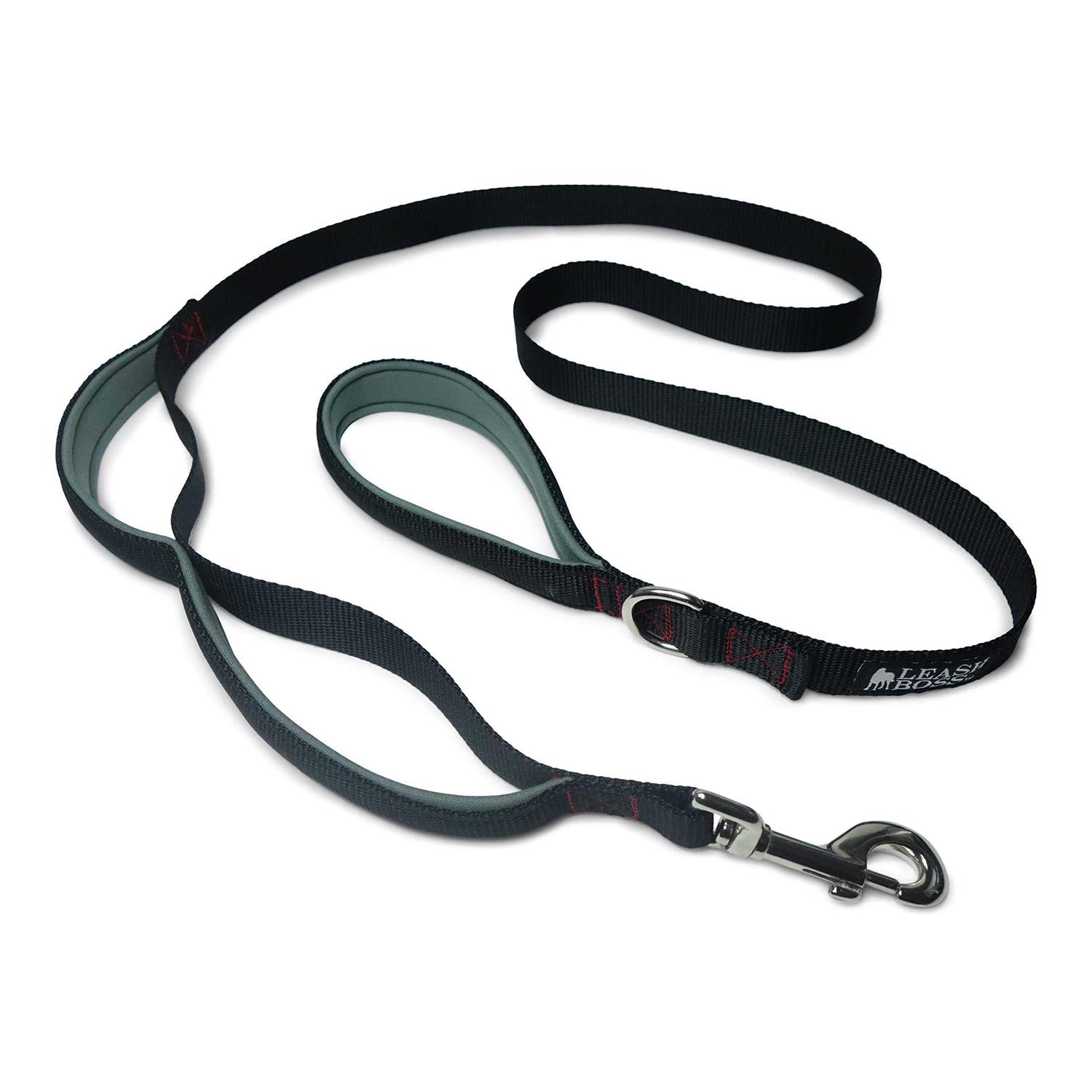 Leashboss Heavy Duty Dog Leash for Large Dogs Double Handle Training Lead for Walking Dogs - Pet Supplies online store