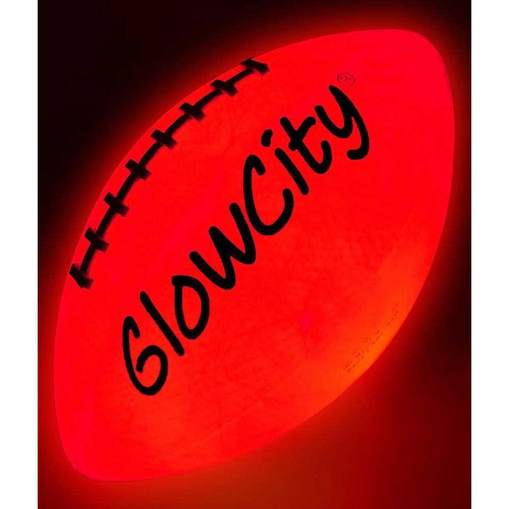 Glowcity Glow in The Dark Football Light Up Size Footballs - Sports Supplies Online Store