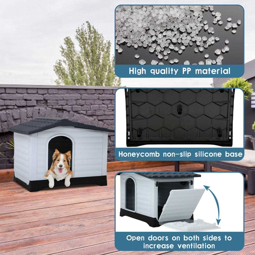 Bestpet Dog House for Small, Medium and Large Dogs Plastic - Pet Supplies online store