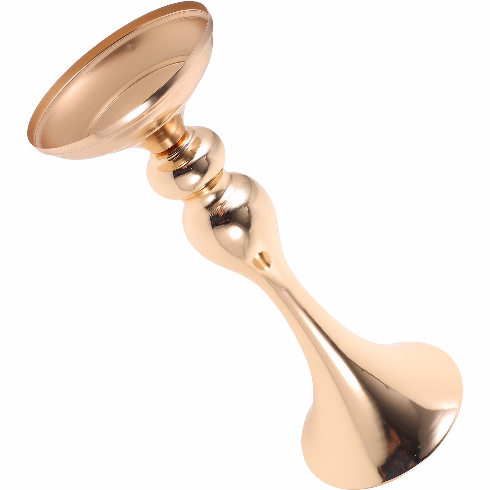 Wedding Decorations Wedding Flower Stand Metal Wrought Iron Vase 32X13cm Golden