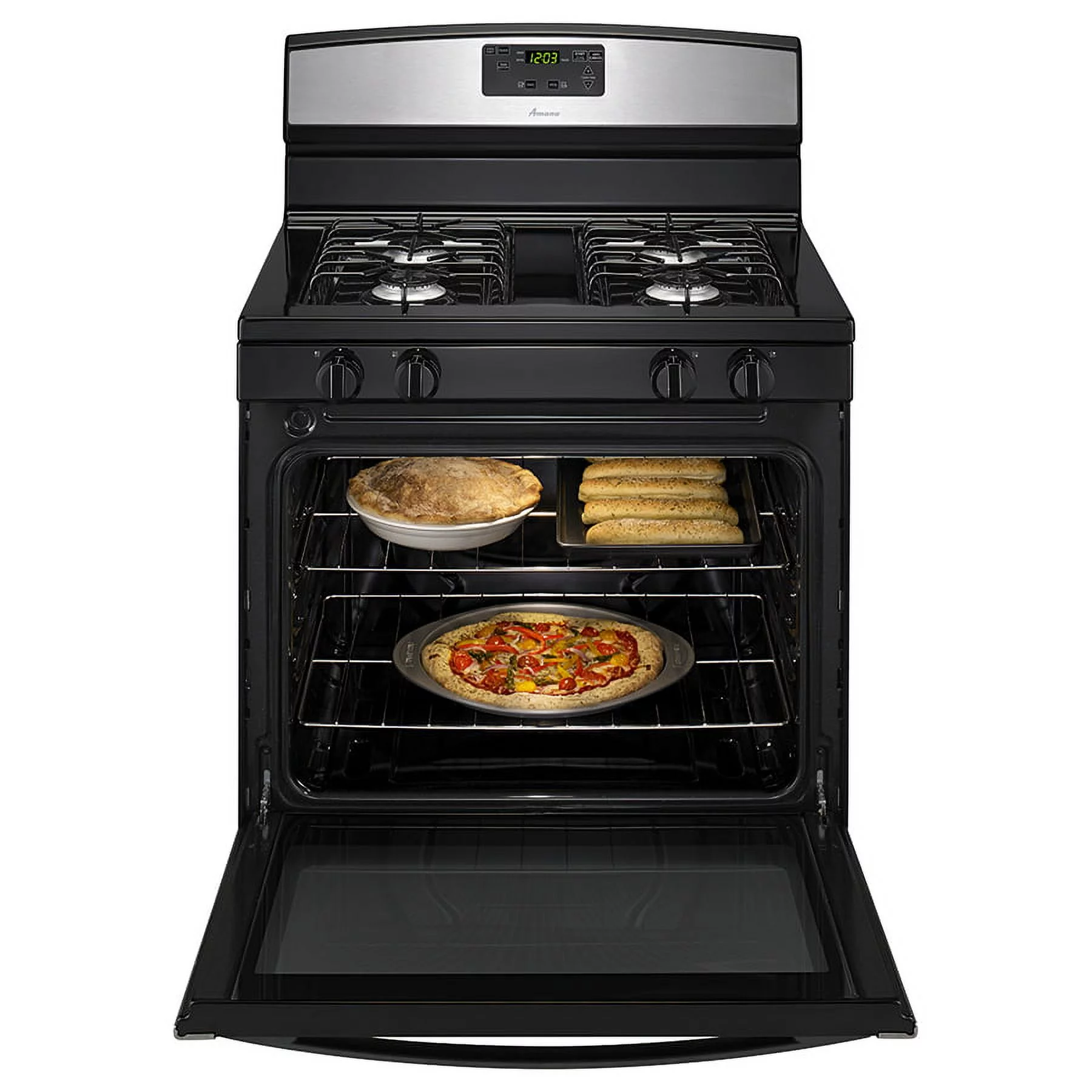 Amana AGR5330BAS 5.1 Cu. Ft. Stainless Steel Freestanding Gas Range