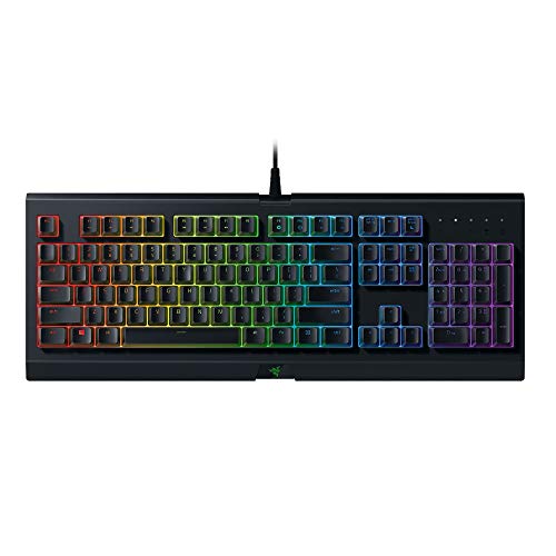 Razer Cynosa Chroma Gaming Keyboard: Individually Backlit RGB Keys - Spill-Resistant Design - Programmable Macro Functionality - Quiet & Cushioned