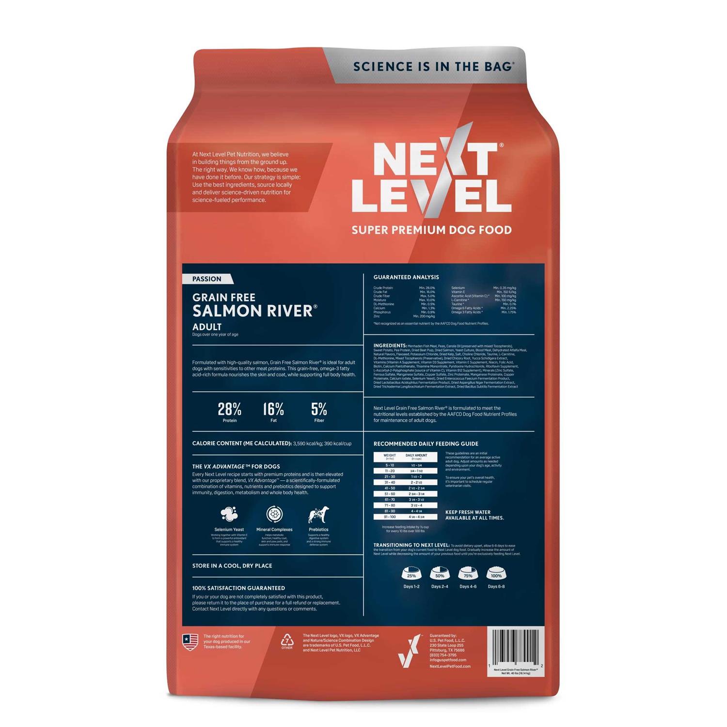 Next Level Grain Free Salmon River - Pet Supplies online store