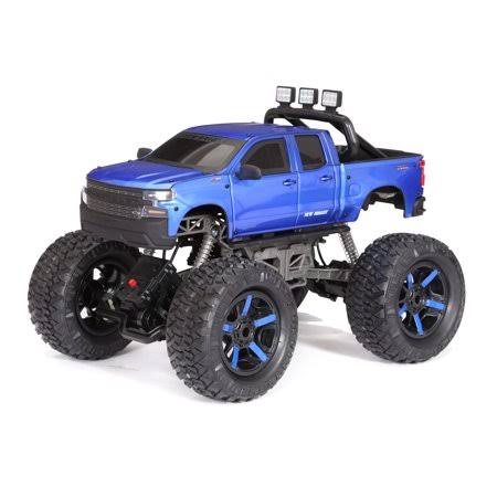 New Bright RC 1:10 Scale Remote Control Heavy Metal 4x4 Truck Silverado