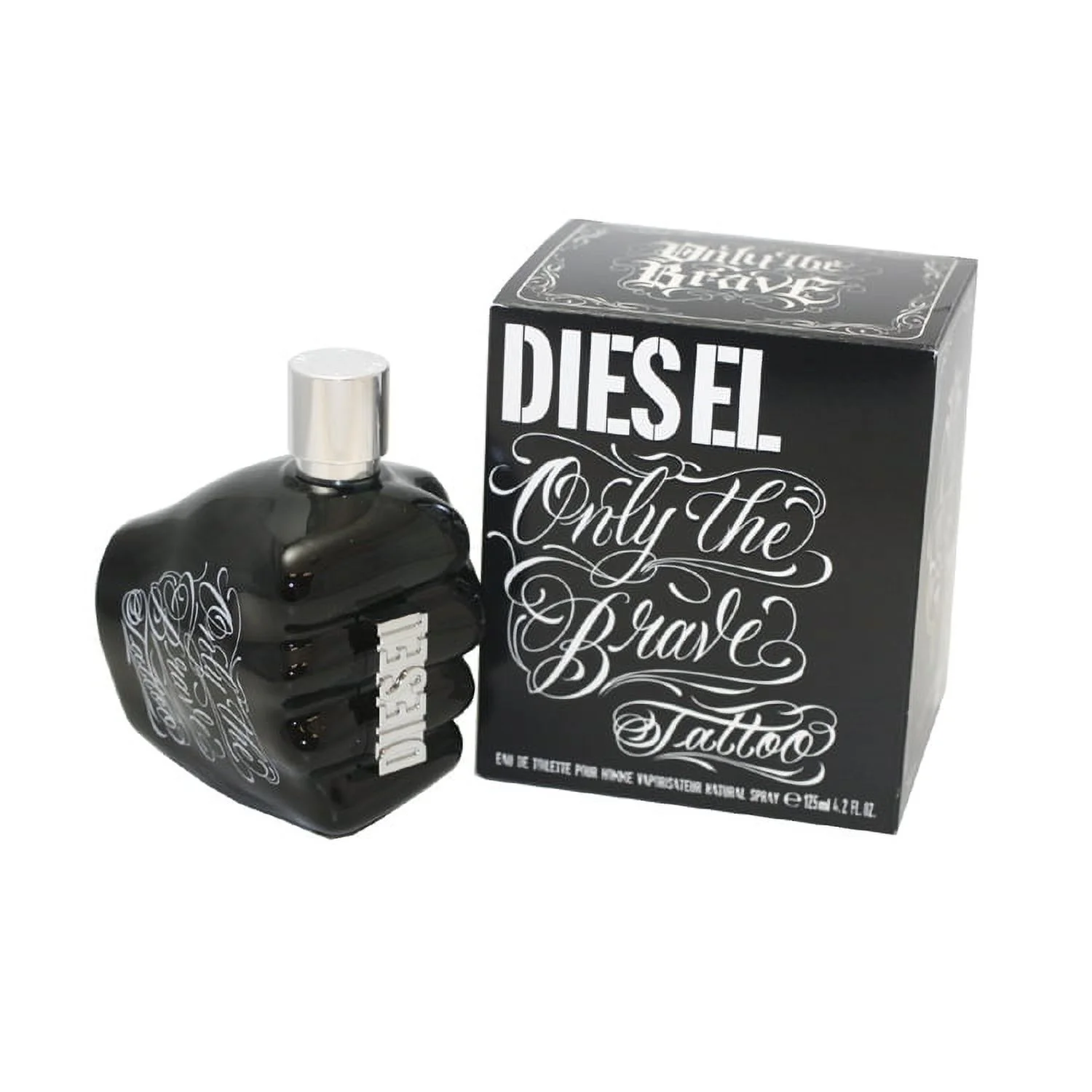 Diesel Only the Brave Tattoo Eau de Toilette Spray, Cologne for Men, 1.7 oz