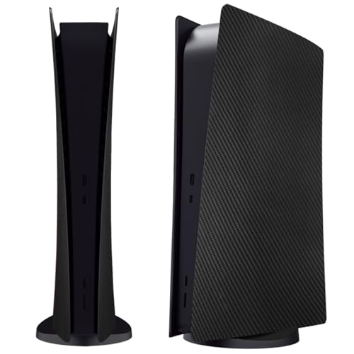 Digital Edition Face Plates Cover Skins Shell Panels for PS5 Console, Accessories for Playstation 5 Protective Shell Replacement Faceplate (Red)