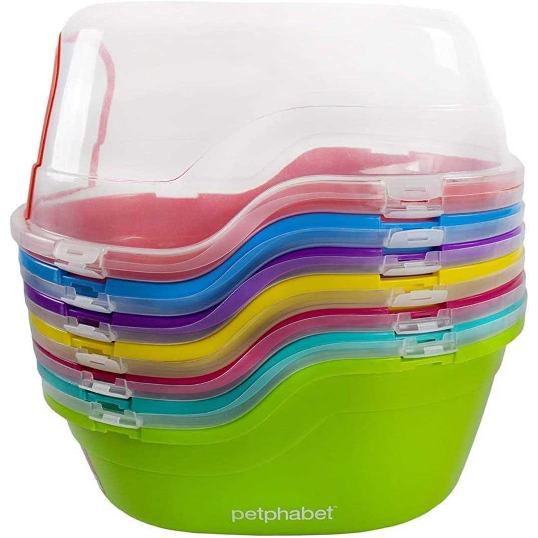 Petphabet Jumbo Hooded Cat Litter Box - Pet Supplies online store
