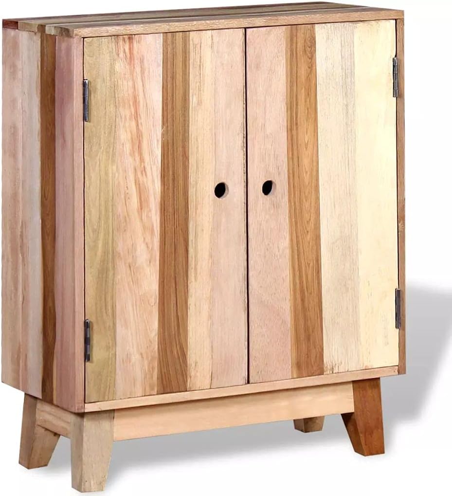 (Fast Delivery) Industrial Wooden Storage Cabinet Kitchen Buffets Sideboard ​for Dining Room,Living Room,Bathroom. Sideboard Solid Reclaimed Wood