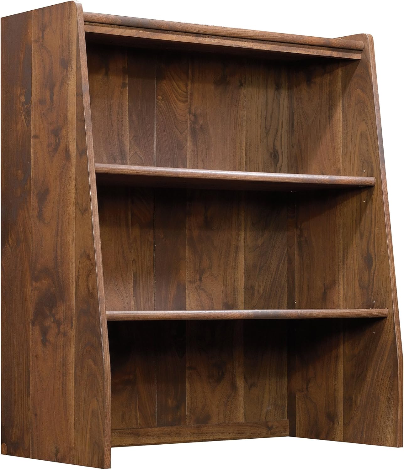 Sauder Clifford Place Library Hutch, Grand Walnut finish