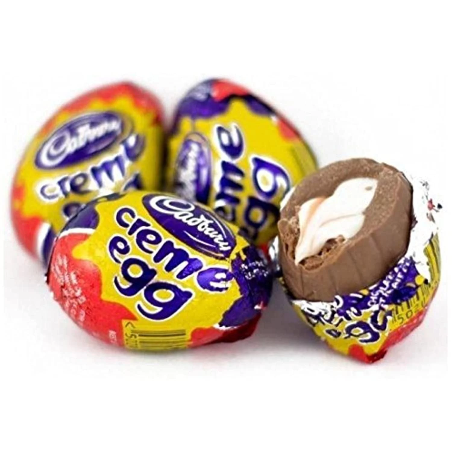Original British Cadbury Creme Eggs Large Box (Imported From The Uk) Pack Of 48 Eggs