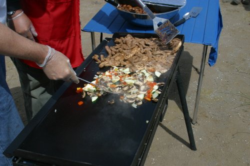 Camp Chef 3-Burner Griddle - Professional Flat Top Griddle for Camp Chef Cooking Systems - Outdoor Cooking Equipment - Fits 16