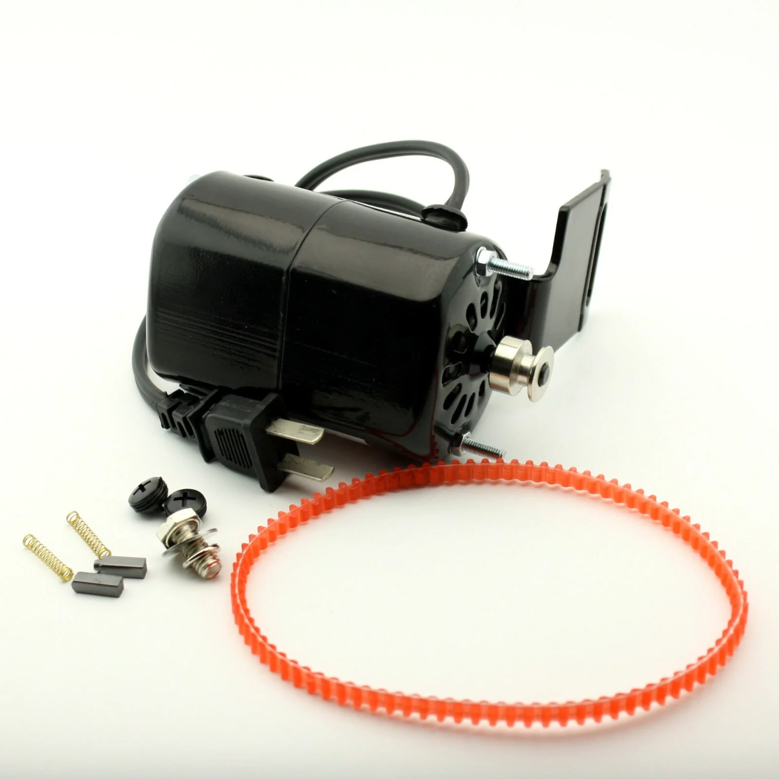 Alphasew Domestic L-Bracket Sewing Machine Motor, 110 Volt, 90W, 7000RPM