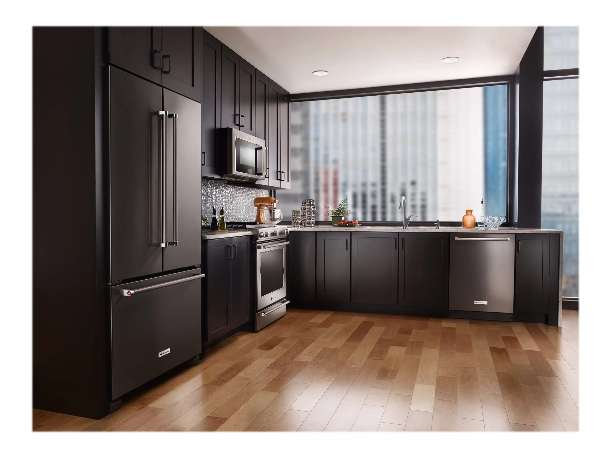 KITCHENAID KRFF302EBS  FRENCH DOOR FREESTANDING REFRIGERATOR