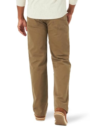 Lee Men's Fleece And Flannel Lined Relaxed-Fit Straight-Leg Jeans