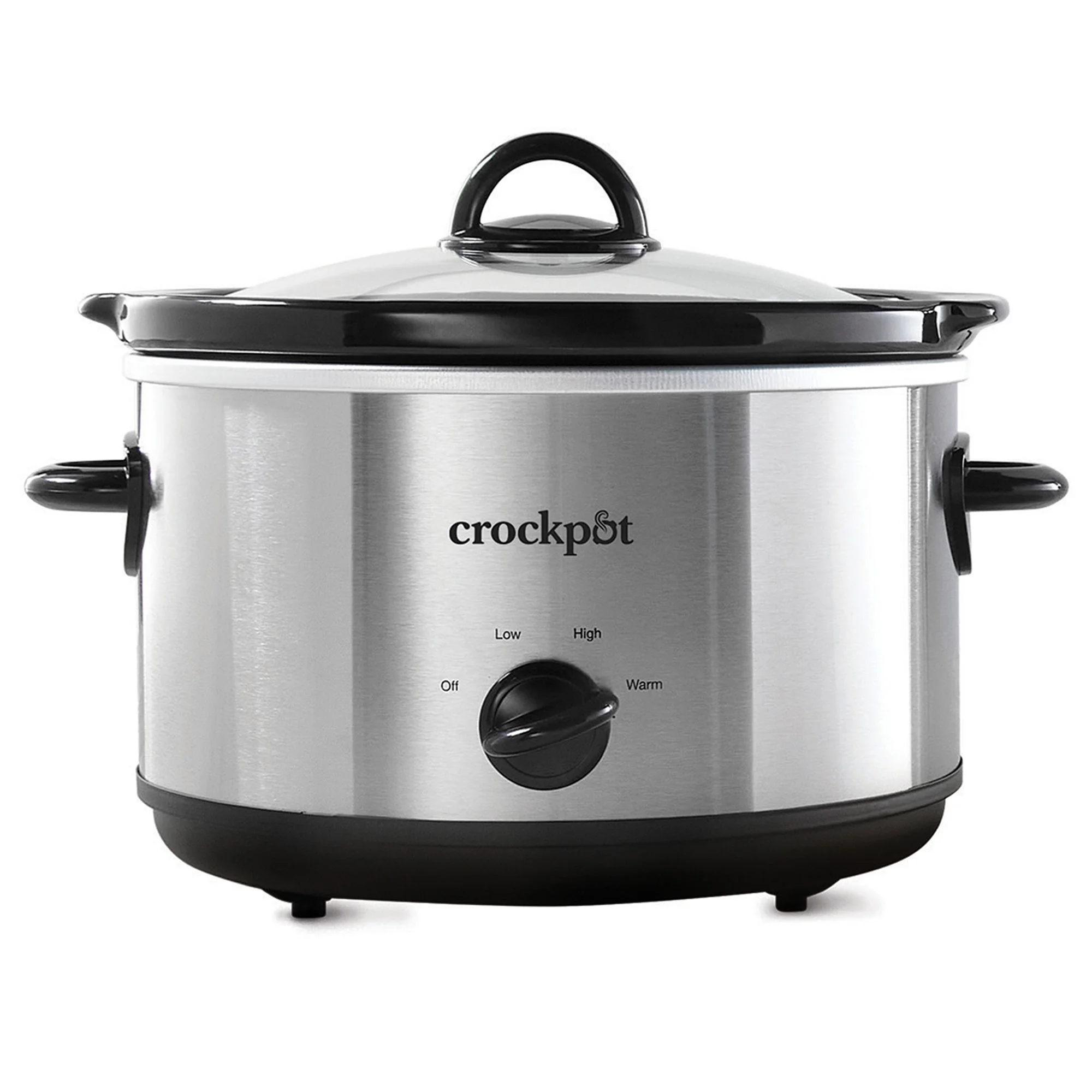 Crock-Pot 4.5 Quart Manual Slow Cooker SCR450-S  Silver