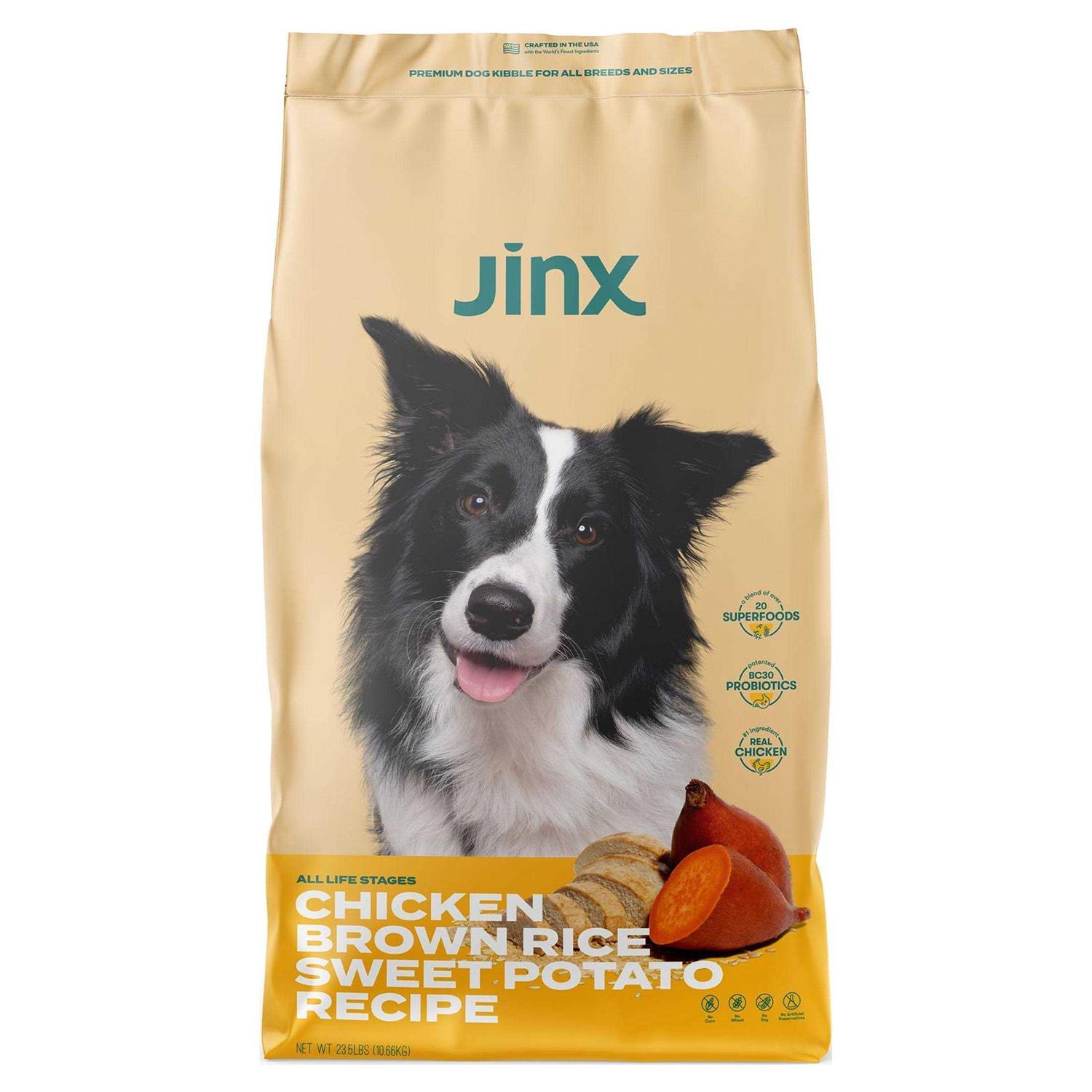 Jinx Chicken Brown Rice & Sweet Potato Dry Dog Food - Pet Supplies online store