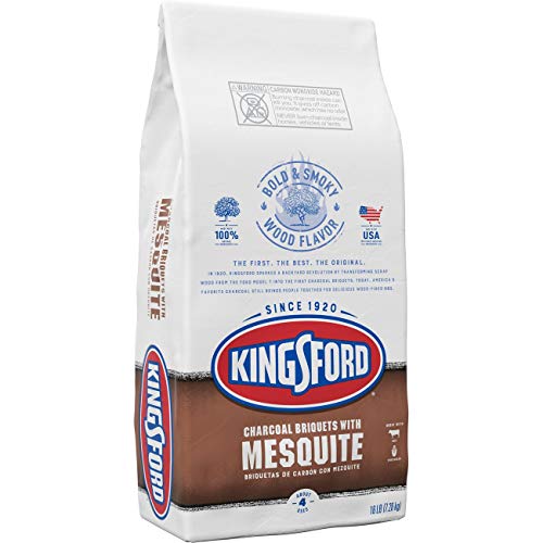 Kingsford Original Charcoal Briquettes with Mesquite, BBQ Charcoal for Grilling - 16 Pounds
