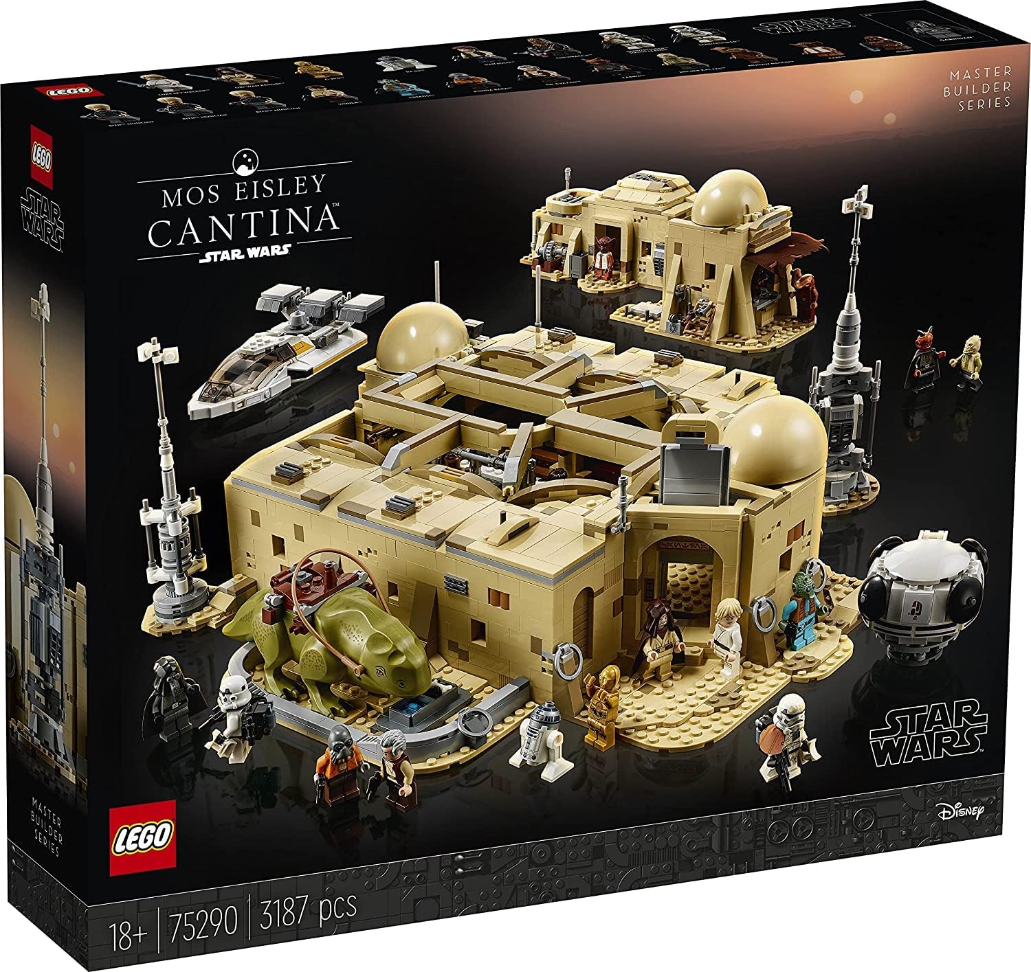 LEGO Star Wars Mos Eisley Cantina Construction Toy, Ages 16+, 3187 Pieces