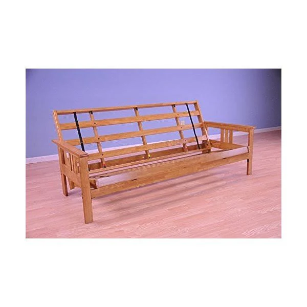 Kodiak Furniture KFMOBTFRAMESET2 Monterey Futon Frame Finish, Full, Butternut