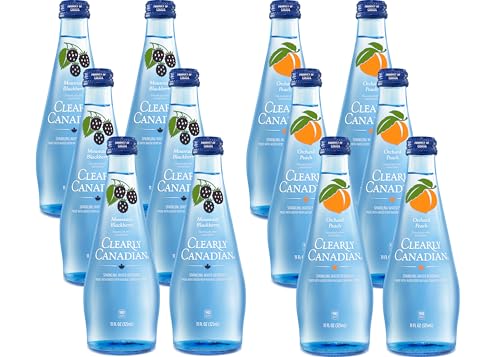 Clearly Canadian Mountain Blackberry Sparkling Water, 11 Fl Oz