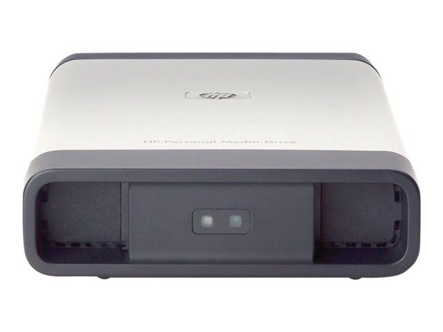 HP Personal Media Drive 500 GB Portable External Hard Drive HD5000S Laptop Desk