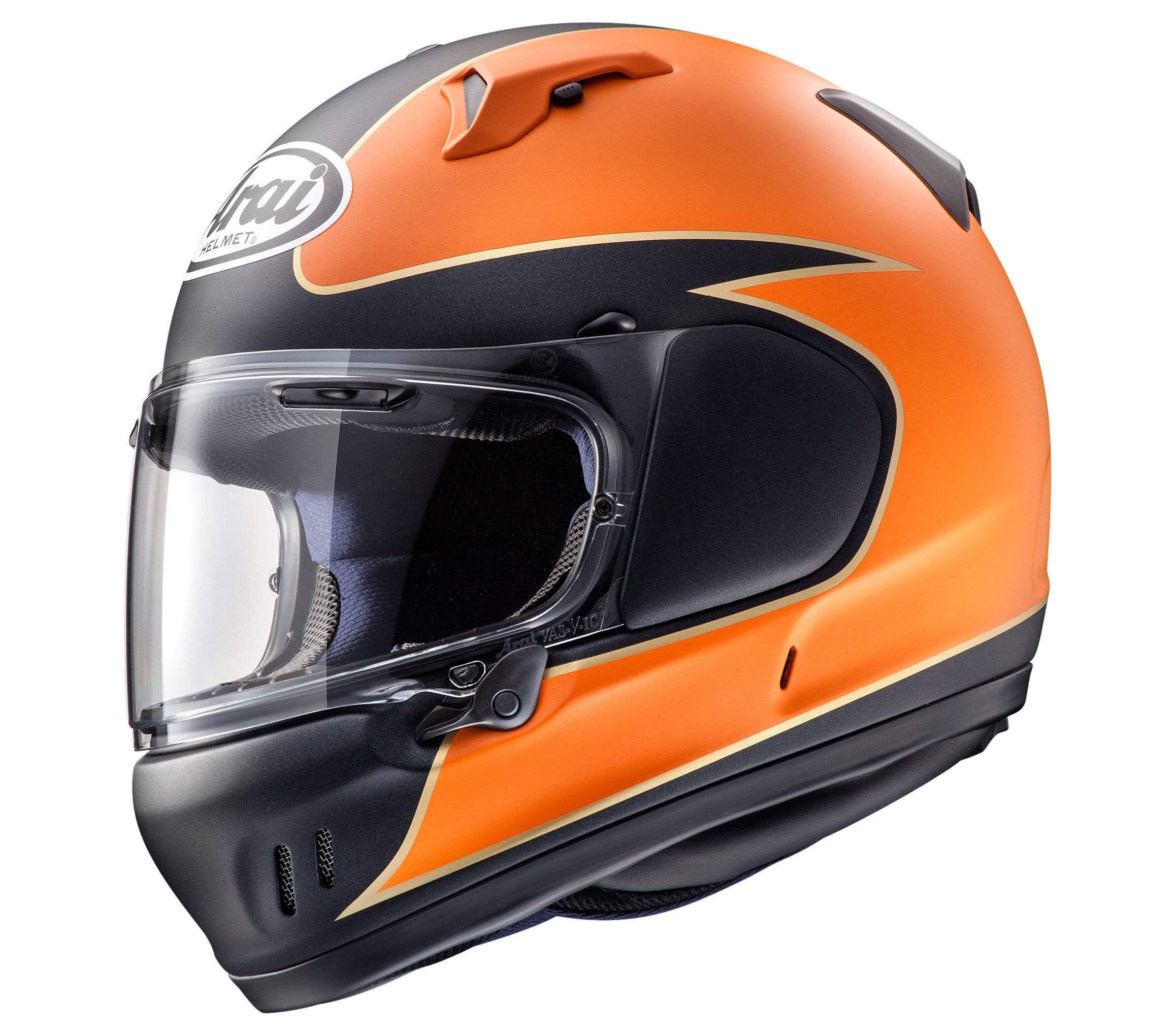 Arai Helmets Defiant-X Carr Helmet (Large, Orange Frost)