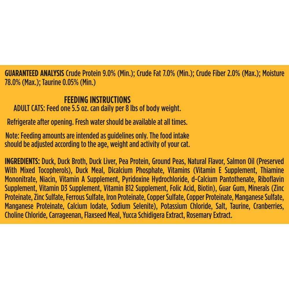 Natural Balance L.I.D. Limited Ingredient Diets Green Pea Canned Cat Food - Pet Supplies online store