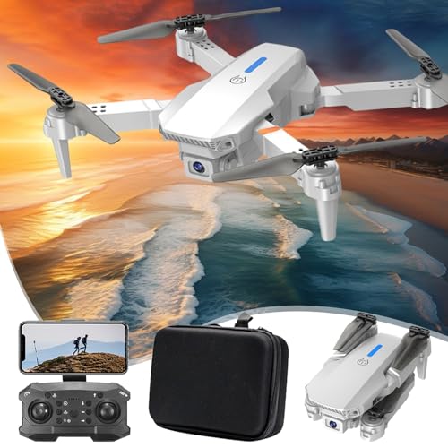 GPS Drone with Camera for Adults 4K with Brushless Motors, Drone With 1080P HD FPV Camera, Remote Control Toys Gifts For Kids, Drone With Altitude Hold, Headless Mode, Start Speed Adjustment