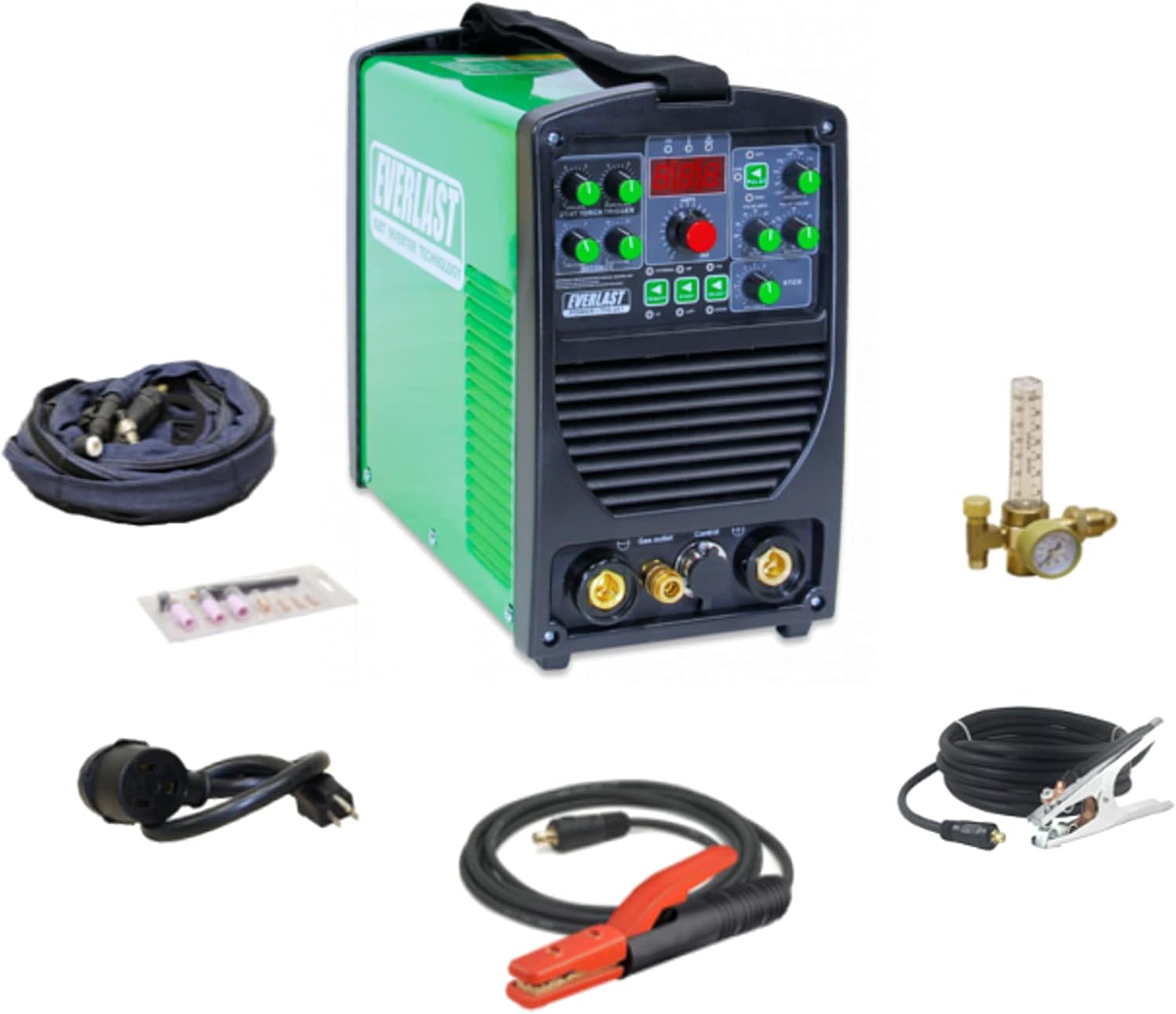 2019 Everlast Power ITig 201 DC STICK TIG welder 110v/220v dual voltage