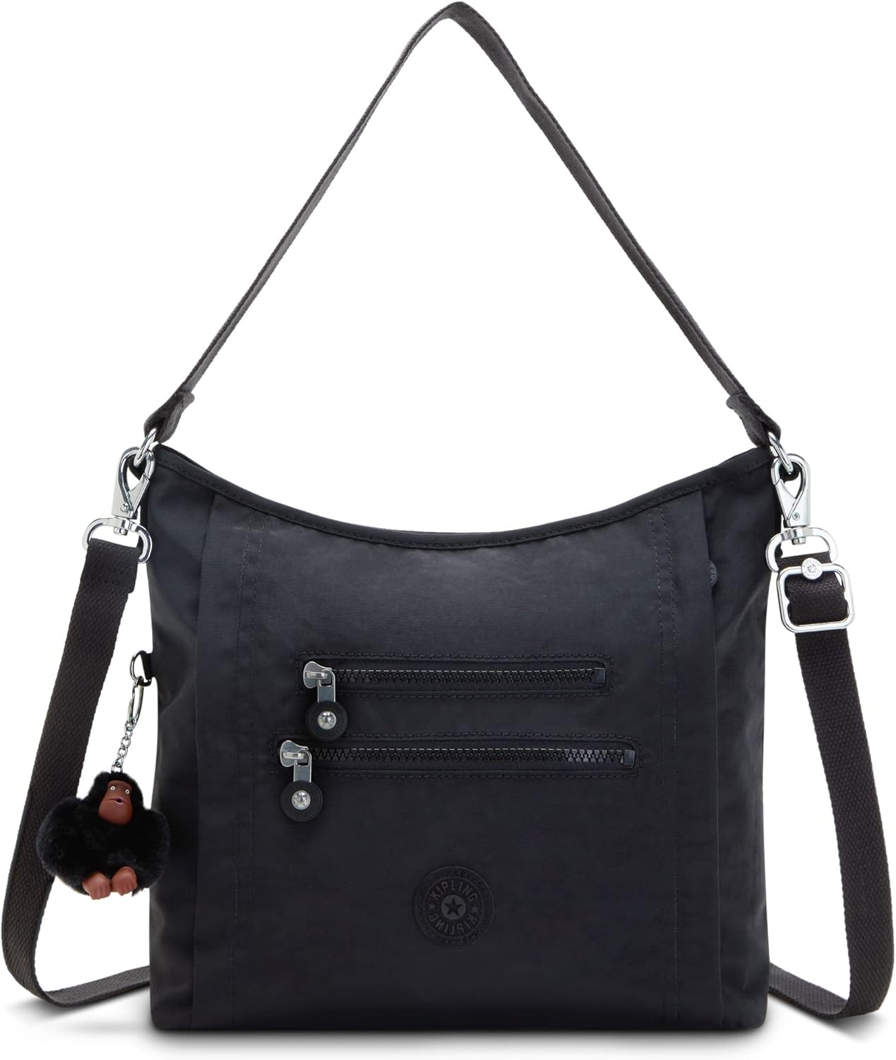 Kipling Women's Belammie Handbag, Organize Accessories, Spacious Interior, Removable Shoulder Strap, Travel Bag