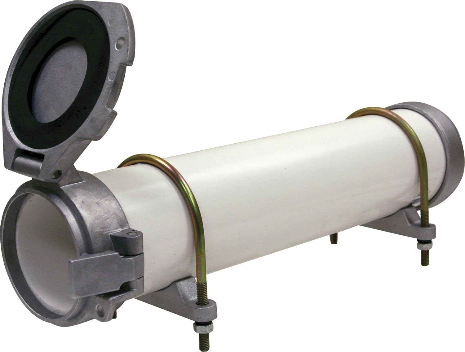 Buyers Products CC400 PVC Conduit Carrier Kit, 4 Inch Diameter , White Pack of 2