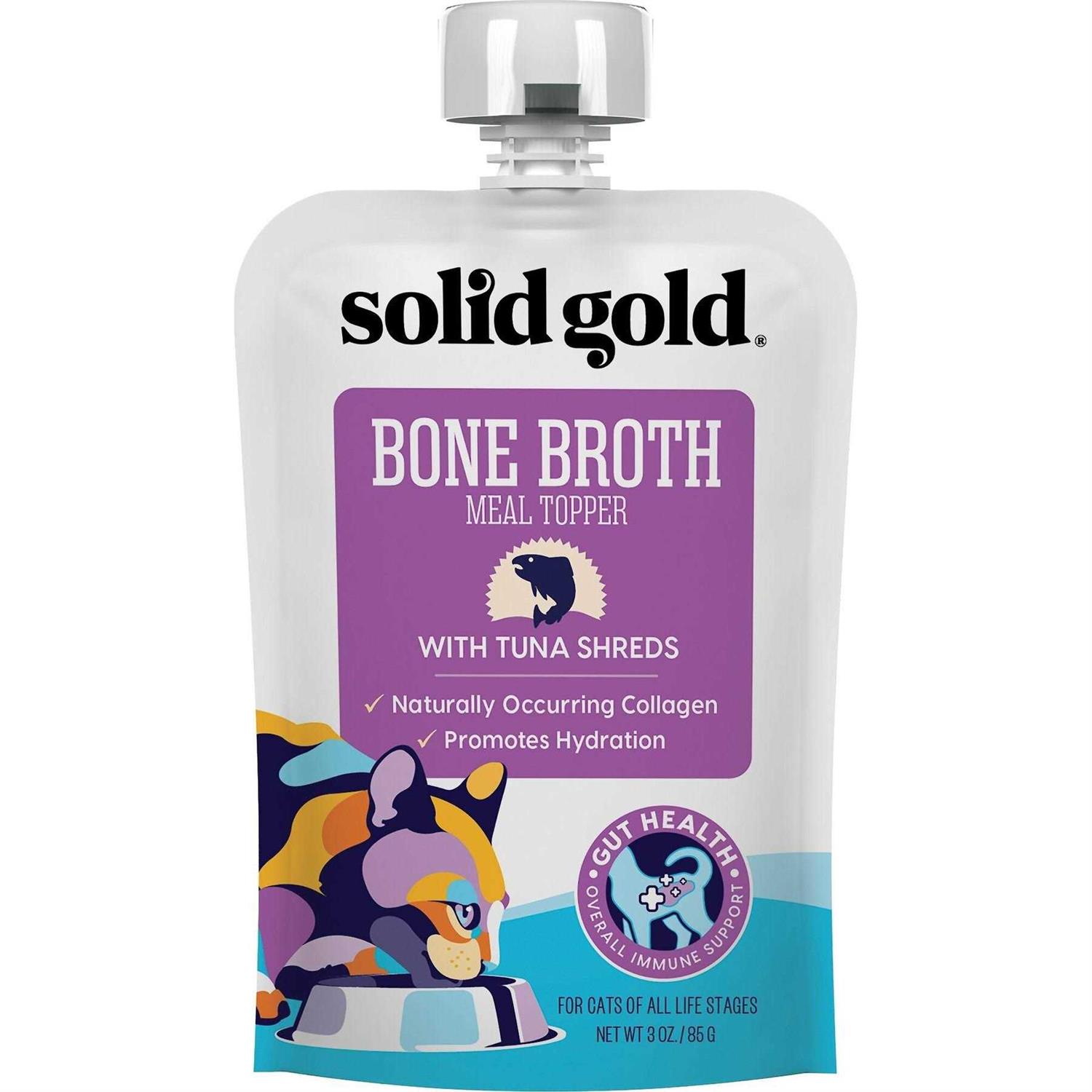 Solid Gold Bone Broth Shreds Meal Topper - Pet Supplies online store
