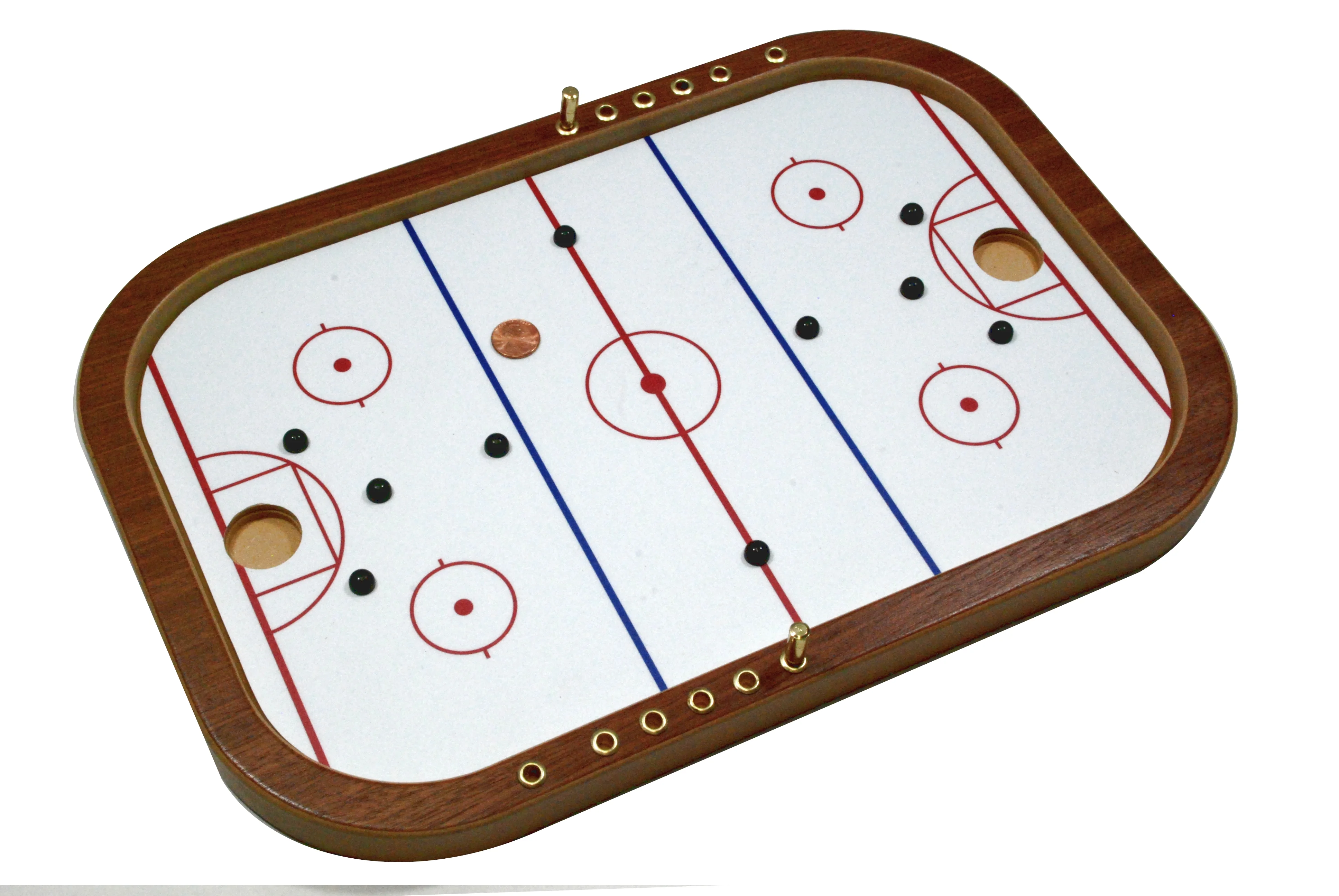 Penny Hockey Handcrafted Board Game from Across the Board