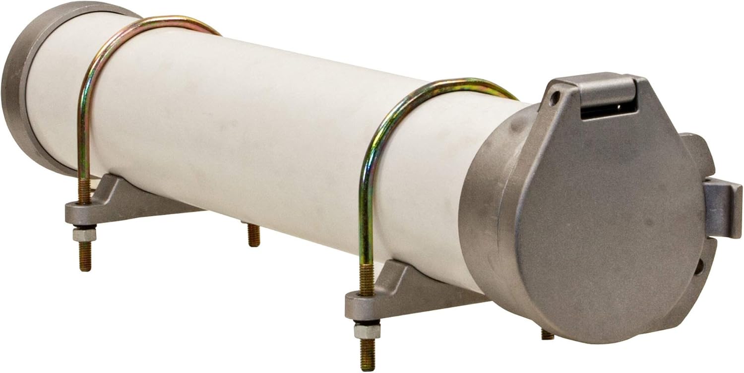 Buyers Products CC400 PVC Conduit Carrier Kit, 4 Inch Diameter , White Pack of 2