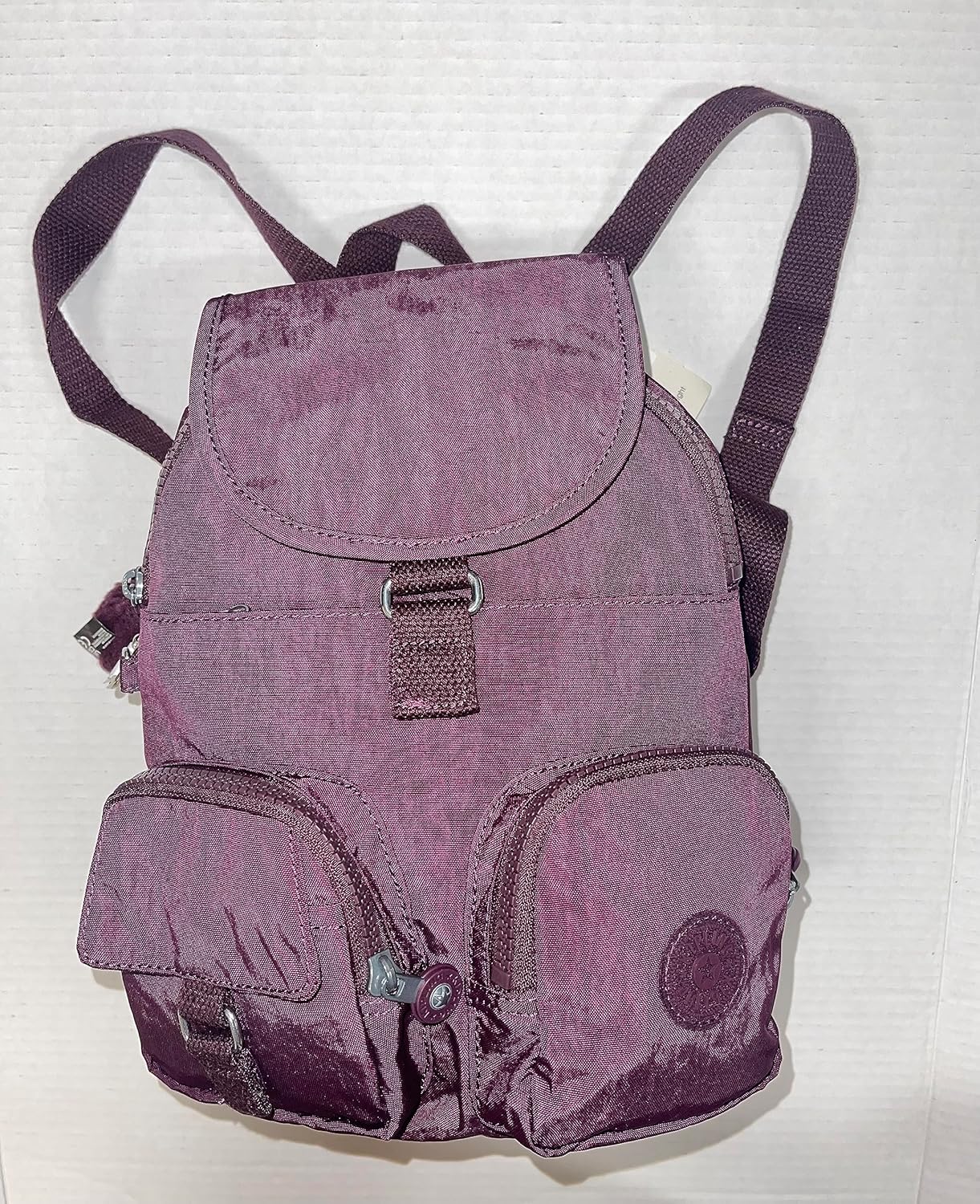 Kipling Lovebug Small Backpack (Dark Plum Tonal)
