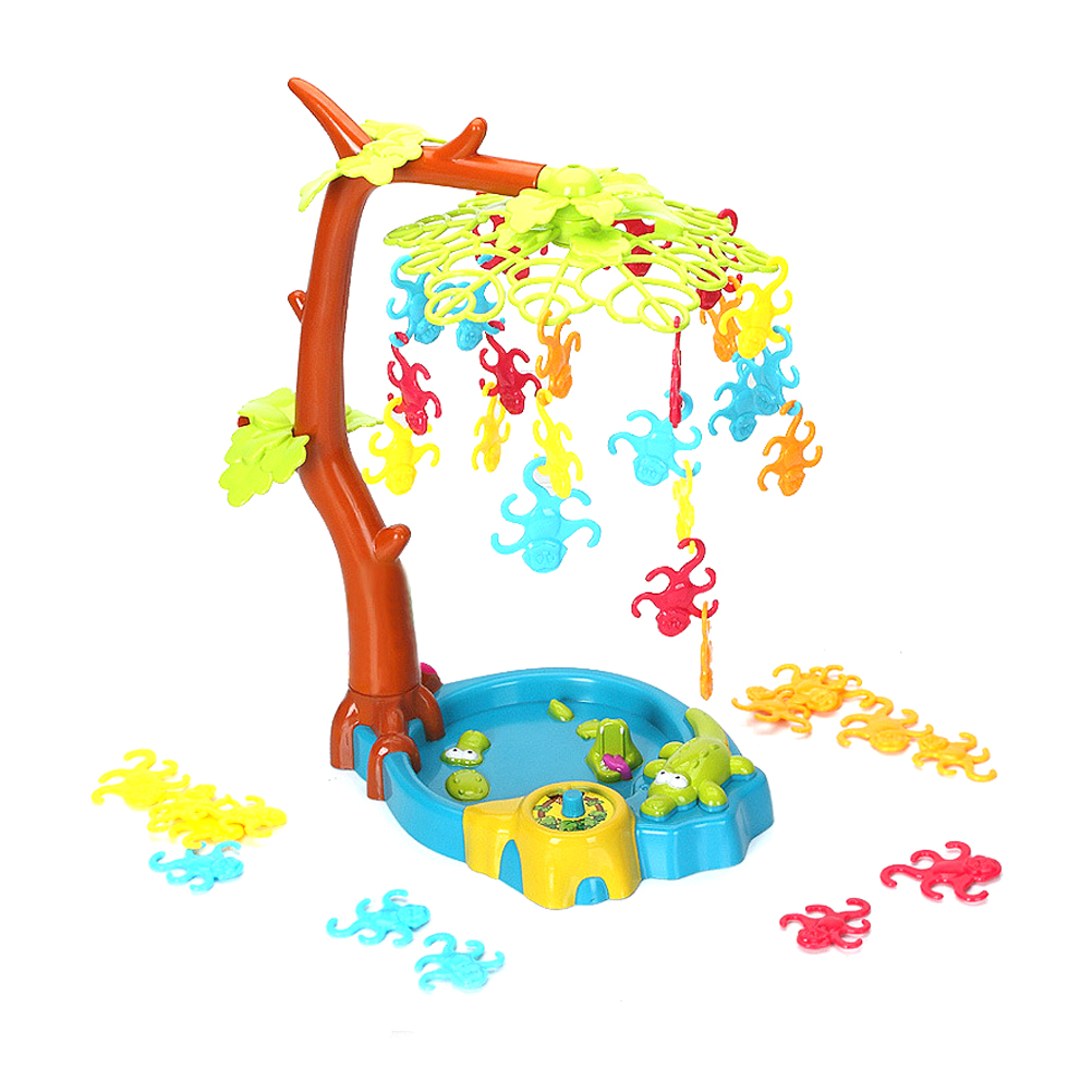 Monkey Swing Tree Board Game Funny Educational Toys for Kids Toddlers