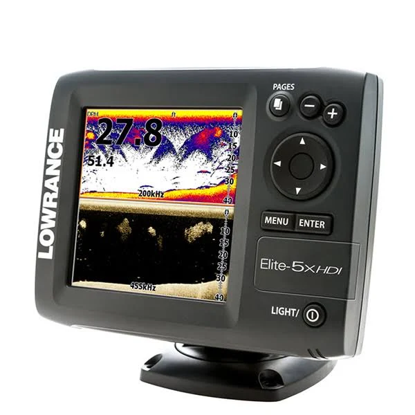 Lowrance Elite 5x HDI - Fishfinder - optional transducer
